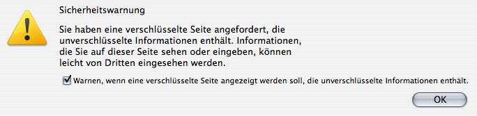 "Site is not Secure" Banner on a Website