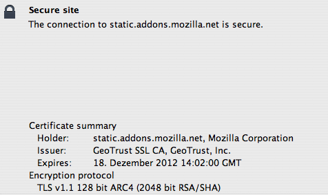 "Site is not Secure" Banner on a Website